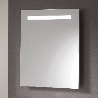Portland Mirror with Integrated LED Light Strip, Anti-Mist Pad
& Sensor Switch - 600 x 700mm
